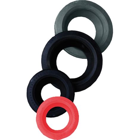 Spezialdichtung DN 50, schwarz Tankwandstärke 4 - 8 mm
