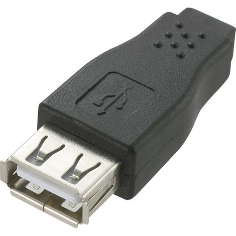Renkforce USB 2.0 Adapter [1x USB 2.0 Buchse A - 1x USB 2.0 Buchse Mini-B] RF-4780816 0.00 m (1/2)