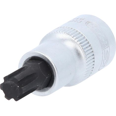 KS Tools 1/2 Bit-Stecknuss für RIBE-Schrauben, kurz, M10 (1/4)