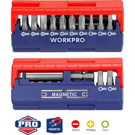 Jeu D'embouts De Tournevis Workpro De 13 (MÉTRIQUE) (1/2)