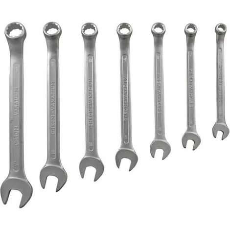 Bernstein Werkzeug GmbH Juego de 7 llaves mixtas resistentes