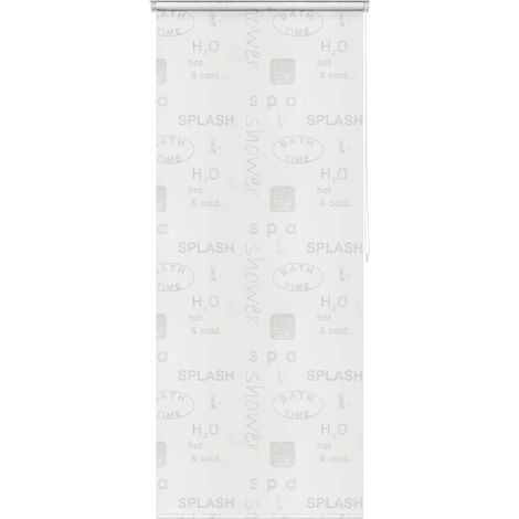 Maison Exclusive - Tenda a Rullo per Doccia 80x240 cm Schizzi