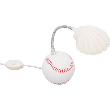 Lampe de table LED avec base en forme de coquillage, éclairage doux et portable USB, mini lampe de bureau idéale pour la maison, l'école ou le bureau. (1/5)