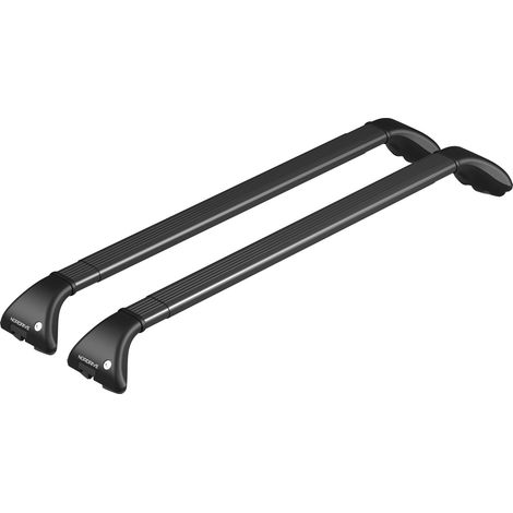 Snap Steel, coppia barre portatutto telescopiche in acciaio - S - 80÷111 cm (1/4)