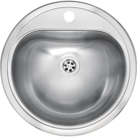 Reginox Clean & Care Einbaubecken Atlantis L SP-CC Edelstahl (304) ohne Überlauf (1/5)