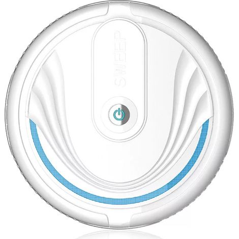 1 Robot aspirateur pour sols durs, carrelages, poils d'animaux et tapis, avec chiffons et batteries inclus (1/5)