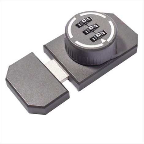 Serrure À Code - Alliage De Zinc - Pour Portail - 1 Pièce (1/5)
