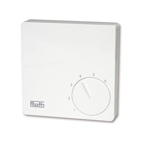 Roth Raumthermostat (Heizen/Kühlen) Basicline H/C 230V (1/2)