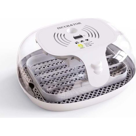 -16 incubateur d'œufs domestiques, équipement d'élevage de poussins, incubateur de cailles, Professionelle LED Eier Inkubator Vollautomatisch Brutmaschine,mit Effizienter LED Beleuchtung