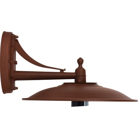 Cullen lampada Green Light E27 ruggine