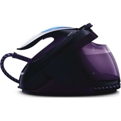 Central de Vapor PHILIPS Elite GC9650/80 - sin regulaciones - 7,5 bar - 150 g/min - Efecto prensado 500g - 1,8L - Violeta
