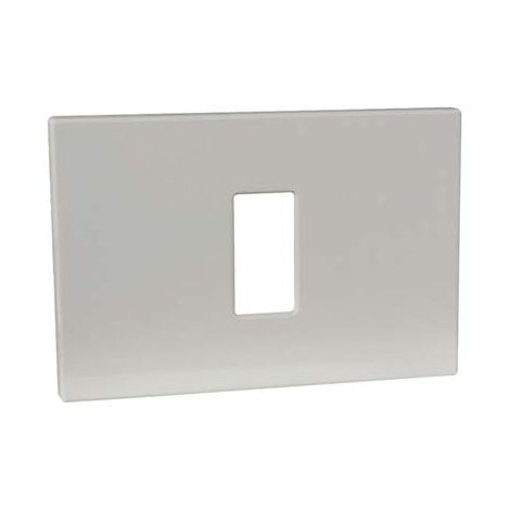 PLACCA COPRIFRUTTI VENUS MARLANVIL - RESINA AVORIO POSTI 1 MM 115X80- 20 pezzi