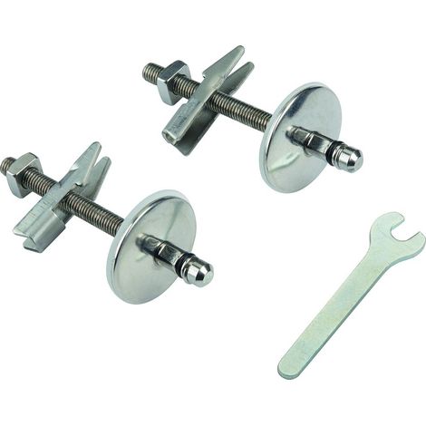 GROHE Juego de fijación 49120 para asiento de inodoro y tapa Essence, 49120000