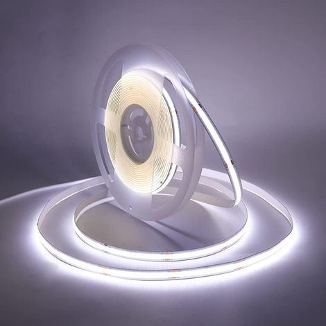 USB warm light COB LED light strip (5 meters/DC 5V) home and office, suitable for can be dimmed, TV background scenes (1/5)