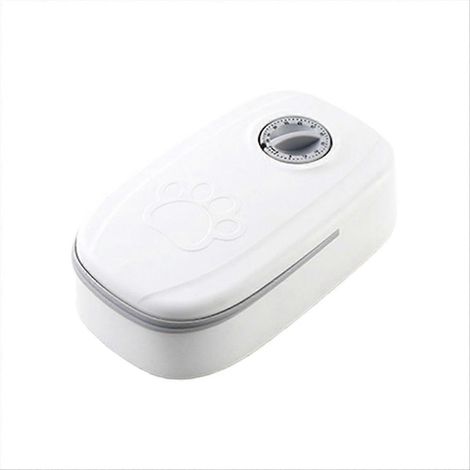 Automatischer Futterautomat für Hunde und Katzen mit Timer (grau) (1/5)