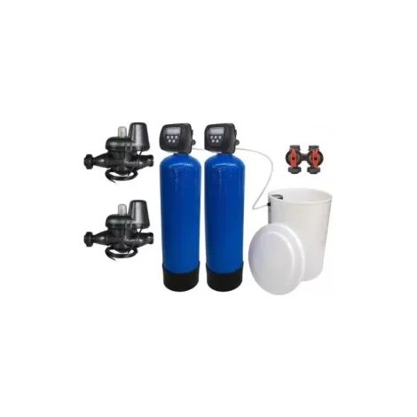 Adoucisseur duplex parallèle 26/34 - 2x20 L - TALASSA - 04040107