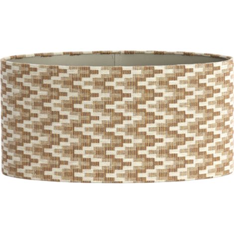 Light & Living - lampenschirm - JINX - braun - textil - E27 -