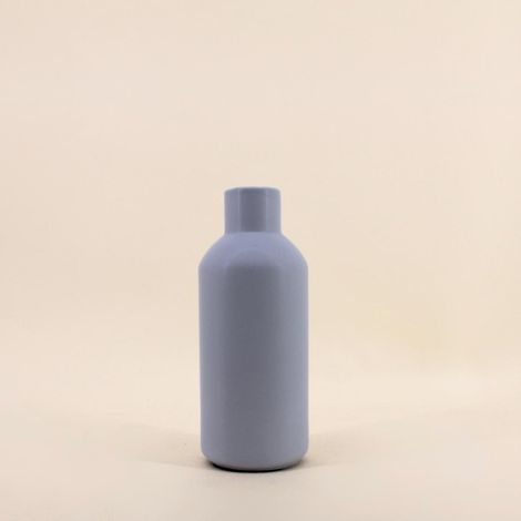 Vase gris mat, H23cm