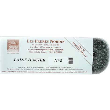 I fratelli Nordin 412101 Lana d' acciaio N ° 2