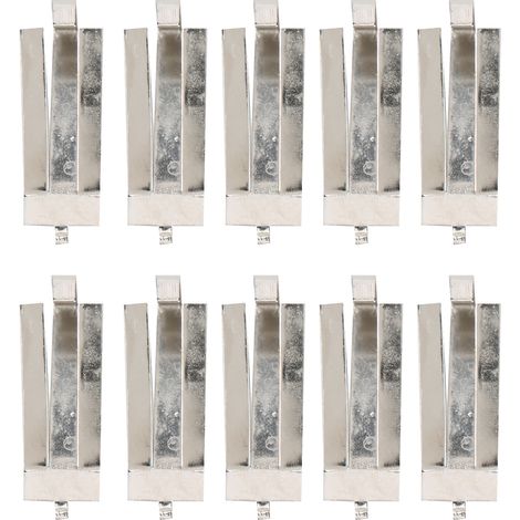 Lot de 10 pinces de fixation en acier inoxydable pour plateau chauffant de lit d'impression 3D (1/5)