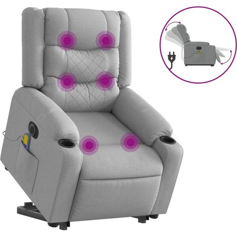 Maison Exclusive - Elektrischer Massagesessel mit Aufstehhilfe He (1/5)