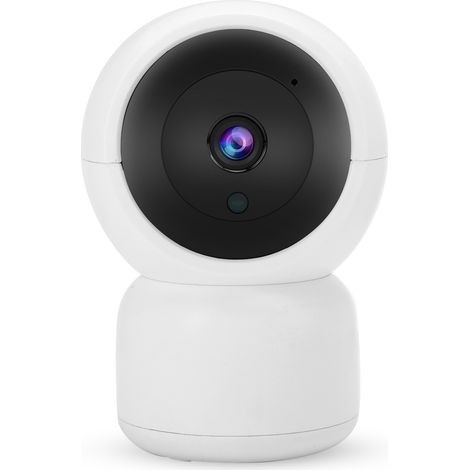Système de surveillance pour bébé et animaux domestiques avec alarme de pleurs, caméra IP WiFi 2MP, vision nocturne, détection de mouvement et audio bidirectionnel pour la sécurité domestique Tuya (1/5)