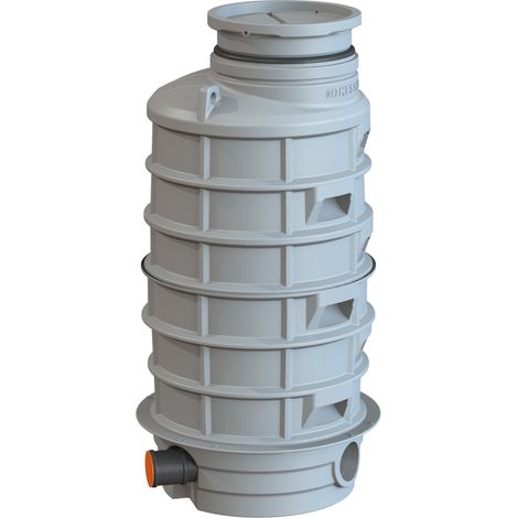 -Rückstauschacht LW 1000 Zulauf DN 150, Auslauf DN 150, 2180 mm