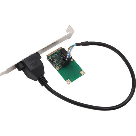 Carte réseau Mini PCIe LAN à port unique 2,5G Ethernet haute vitesse pour ordinateurs de bureau, stations de travail et serveurs (1/5)