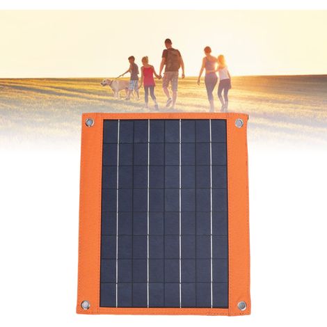 Panneau Solaire 20W avec Support Kit Panneau Photovoltaïque Écologique pour Maison et Camping-AUTRES (1/5)