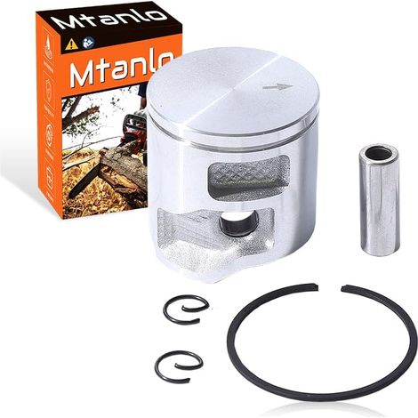 Kit de segments de piston 43 mm pour tronçonneuse Husqvarna 545 550XP 545XP 550XPG Remplace 577 04 7002 (1/5)