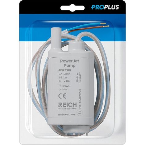 Pompe submersible 12 V, capacité de 22 L