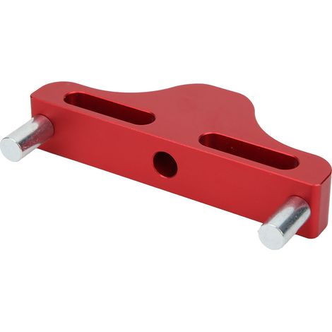 Aiguille de marquage en alliage d'aluminium pour le travail du bois, outil de traçage de ligne centrale, accessoire pour le travail du bois, rouge (1/5)