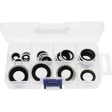 30 Pièces Klimaanlage Kompressor Wellendichtring AC Joint Torique Accessoires Compatible avec Buick V5GL8 Compatible avec Excelle (1/5)