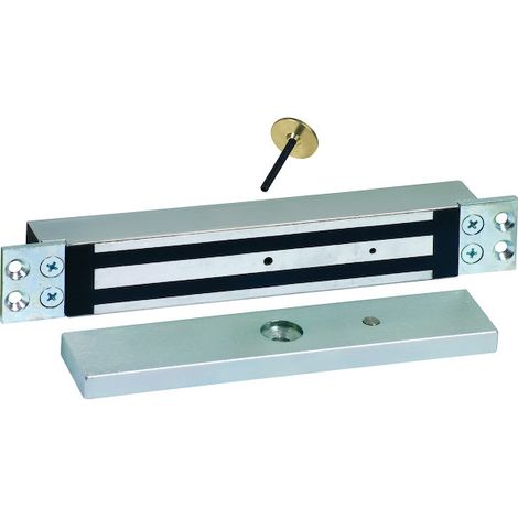 Sewosy – Ventouse électromagnétique 35,5 mm à encastrer – Force de retenue 300 daN – Tension d'entrée 12-24 V – Dispositif anti-démontage IP42