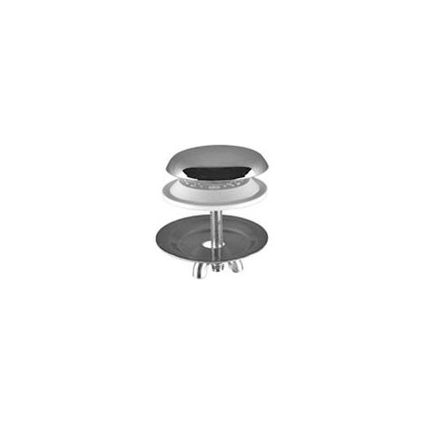 Cache-trou de robinet DO N° DE SÉRIE NEUTRE 12715970 chrome brossé (04)