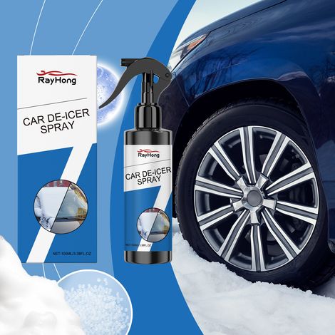 Auto-Schneeentfernungsspray, praktisch für Windschutzscheiben und Fenster, zum Enteisen, Schneeräumen und Eisschmelzen – 100 ml -- BIEMMEDUE (1/5)