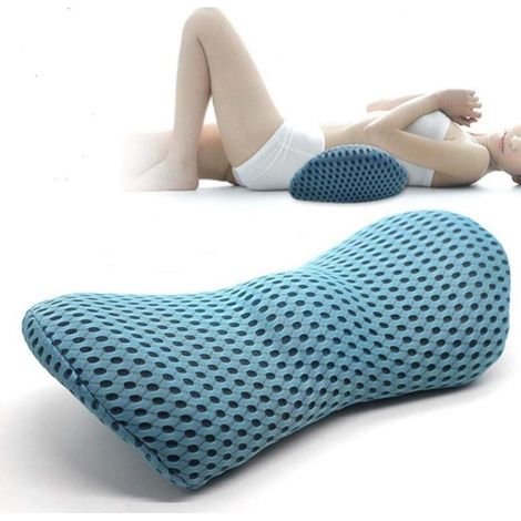 Lumbar cushion, car back cushion, memory foam car headrest and neck cushion (1/5)