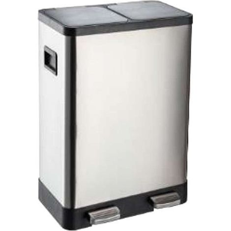 Pattumiera Differenziata in Acciaio Inox da 2,4 Litri - Modello Xtra 40x11539