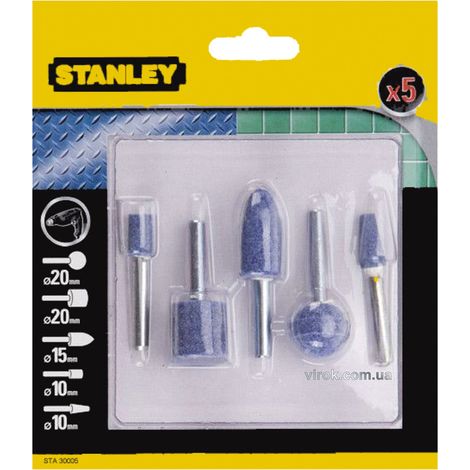 MOLE ABRASIVE IN SET set 5 pezzi - art. STA30000-XJ  - STANLEY