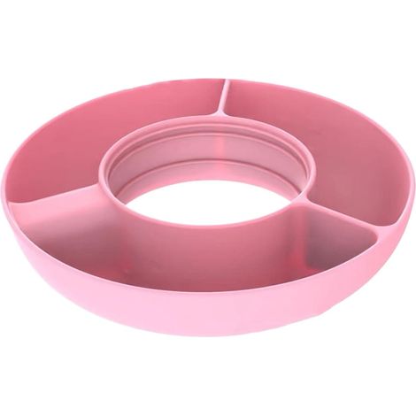 Snack Bowl avec Poignée - Anneaux de Décoration pour Gobelet - Compatible avec Récipients Jusqu’à 1,2 L - Usage Extérieur et Pique-Nique - Lot de 3 Pièces (1/5)