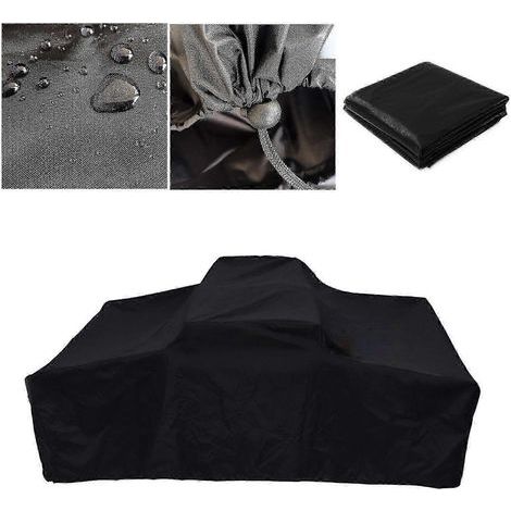 Nouvelle bâche de voyage de 1.4 m pour tente de toit. camping-car ou remorque. étanche. avec barres de toit 4x4. couleur noire. (1/5)