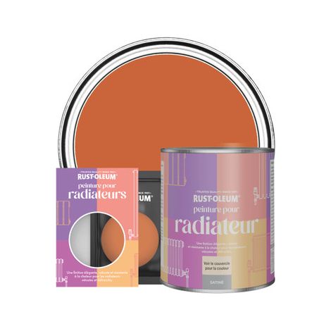 Peinture pour Radiateur, Finition Satinée - Thé Chaï (1/3)