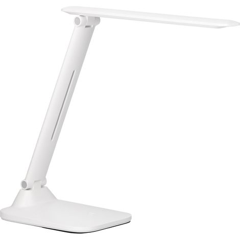 Forlight Tap - Lámpara de escritorio Diamètre 12.5cm. Structure en Abs. Coloris Blanc