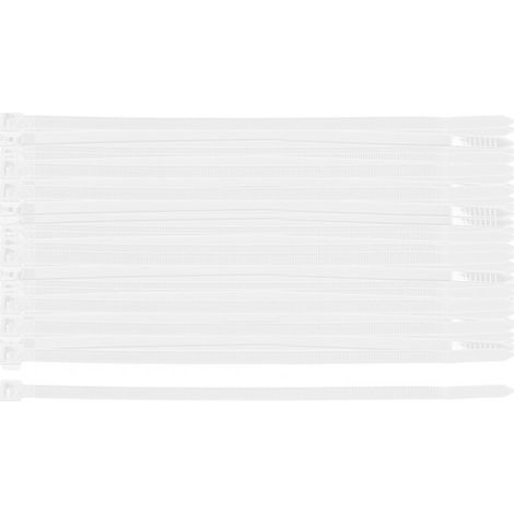 Fascette stringicavo Extreme 4,8 × 150 mm, bianche, 100 pezzi. (1/5)