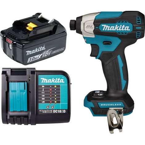 Makita DTD157Z 18V LXT Brushless Impact Driver + 1 x 3.0Ah Battery + Charger (1/5)