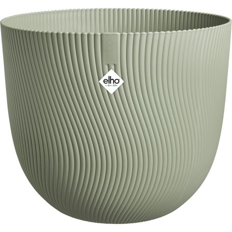 Elho Sereh Rond 25 - Vert - L 25 x B 24.5 x H 21 cm - intérieurextérieur - 100% recyclé (1/3)