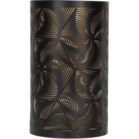Moulin à vent ombre abat-jour en métal creux sculpté abat-jour Style moderne détachable abat-jour creux pour E27 E26 support de lampe (1/5)