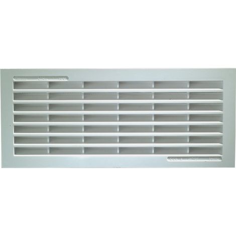 Grille de ventillation - H x L : 132 x 338 - Passage : 200 cm2 - NICOLL