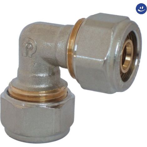 Raccordo Curvo Intermedio per Tubo Multistrato Completo di Kit 725326