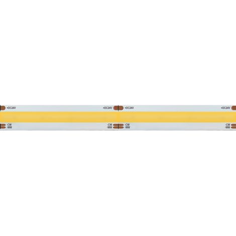 Bande Led Cob Ip20 5M 8+8W/Mt 24V Cct 2700K-6500K (1/4)
